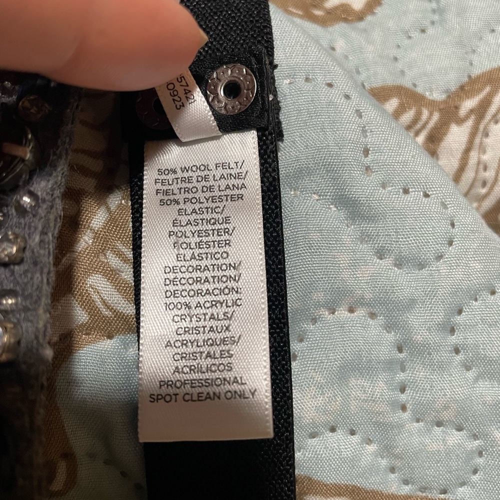 Elegant Black and Silver Beaded Belt - Picture 3 of 14